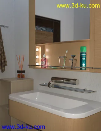 3D打印模型Bathroom and Household Chemicals Props的图片