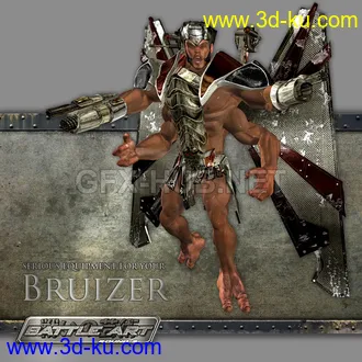 3D打印模型Battle Art R3 for The Bruizer的图片