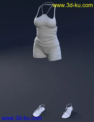 3D打印模型Be Carefree Outfit for Genesis 8 Female(s)的图片