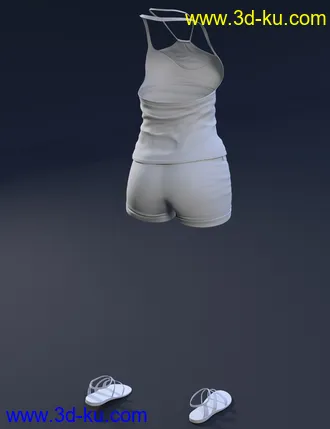 3D打印模型Be Carefree Outfit for Genesis 8 Female(s)的图片