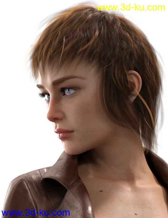 Beatriche HD for Genesis 8 Female模型的图片2