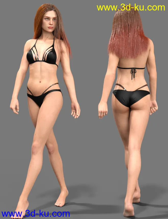 Beatriche HD for Genesis 8 Female模型的图片7