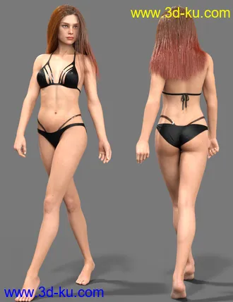 3D打印模型Beatriche HD for Genesis 8 Female的图片