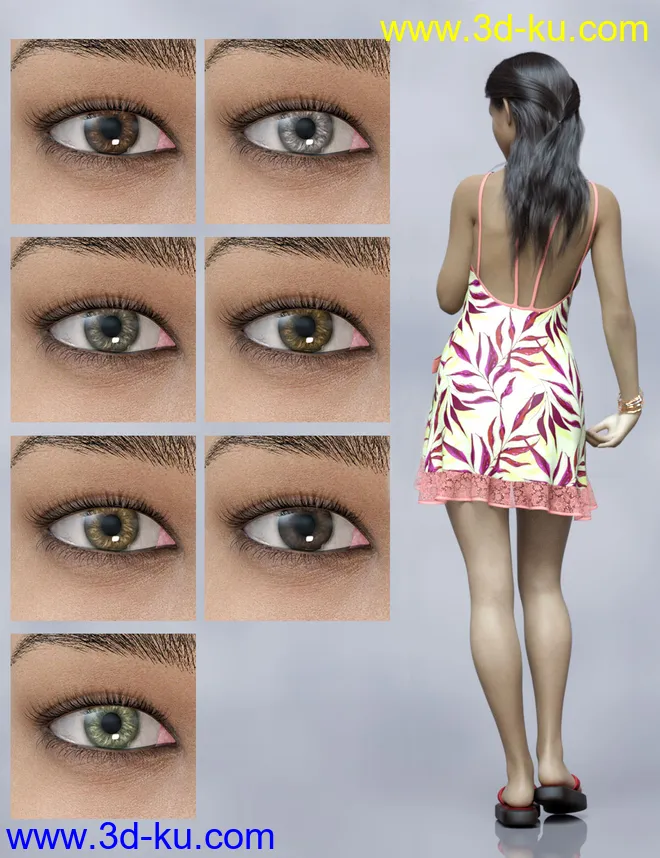 Beauty In Paradise - Ligaya And The Philippine Island Hut - Genesis 8 Female模型的图片9