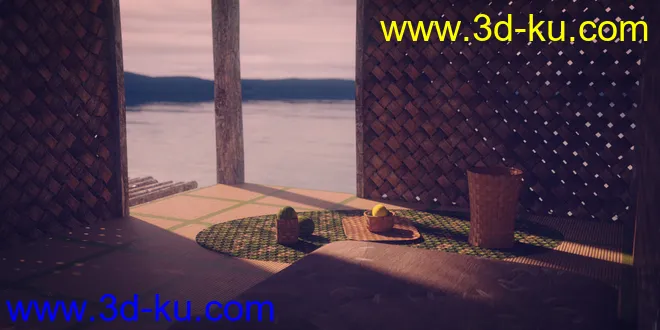Beauty In Paradise - Ligaya And The Philippine Island Hut - Genesis 8 Female模型的图片13