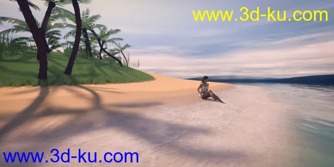Beauty In Paradise - Ligaya And The Philippine Island Hut - Genesis 8 Female模型的图片18
