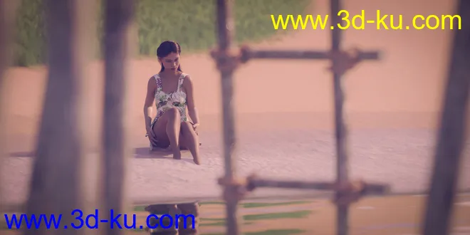 Beauty In Paradise - Ligaya And The Philippine Island Hut - Genesis 8 Female模型的图片19