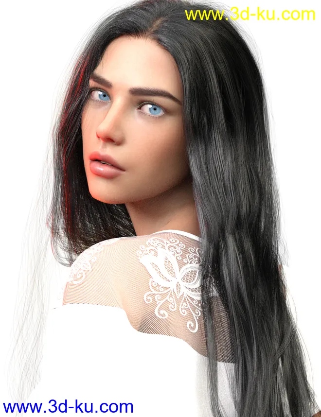 Bella HD for Genesis 8.1 Female模型的图片5