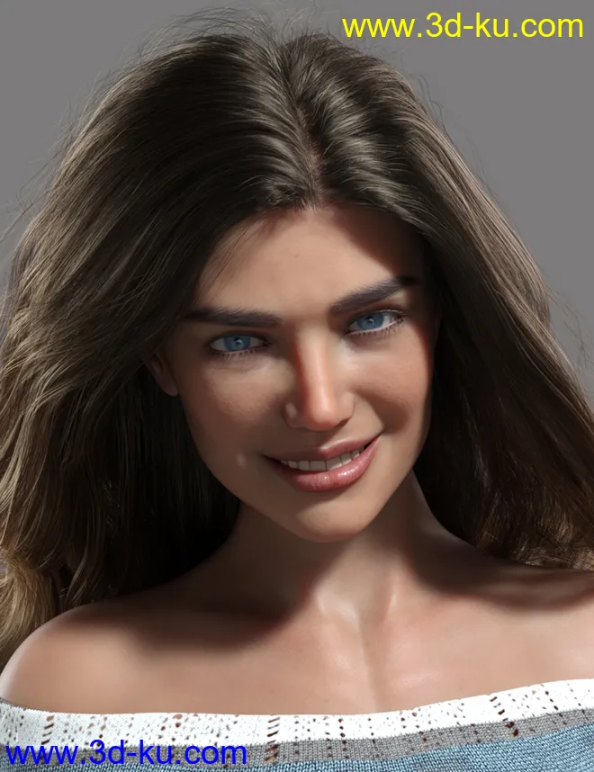 Bella HD for Genesis 8.1 Female模型的图片7