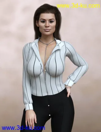 3D打印模型Bettina for Genesis 8 Female的图片