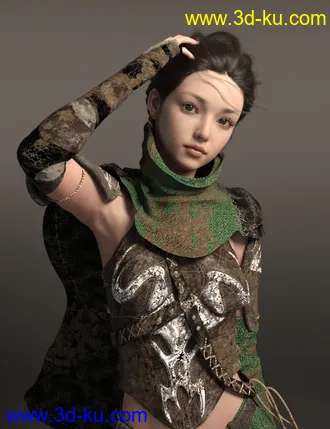 3D打印模型Beulah and Expressions for Genesis 8.1 Female的图片