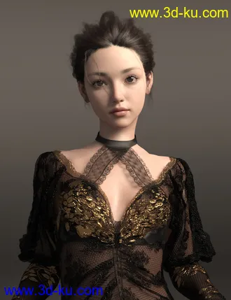 3D打印模型Beulah and Expressions for Genesis 8.1 Female的图片