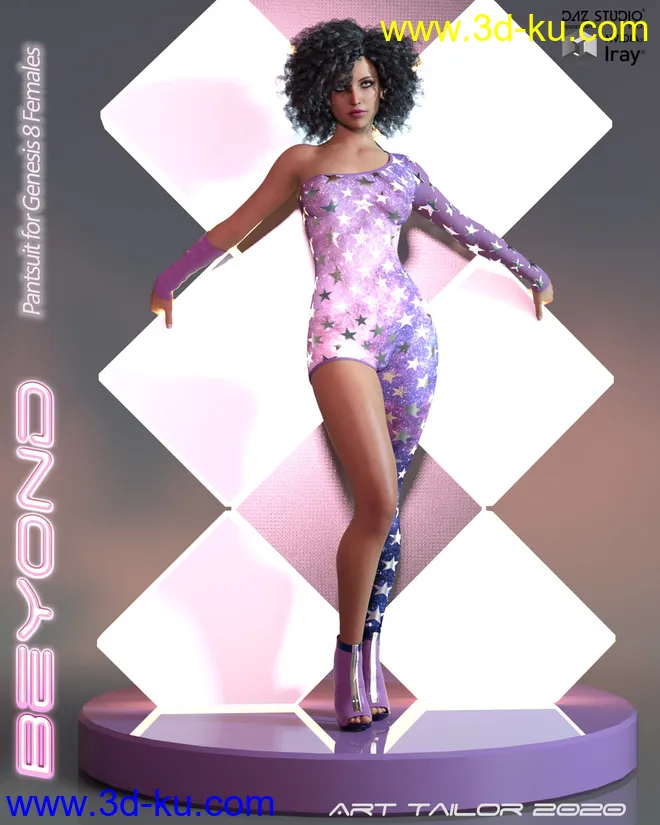 Beyond suit for Genesis 8 Females模型的图片1
