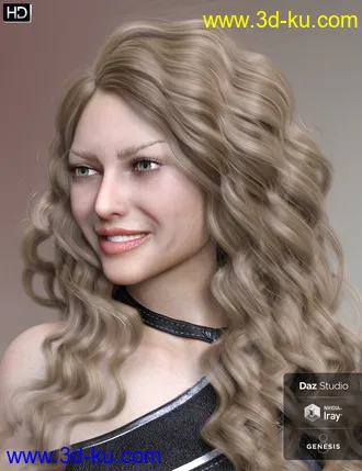 3D打印模型Blair HD and Expressions for Genesis 8 Female的图片
