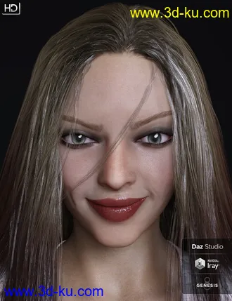 3D打印模型Blair HD and Expressions for Genesis 8 Female的图片