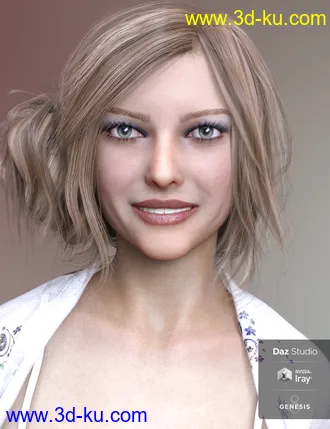 3D打印模型Blair HD and Expressions for Genesis 8 Female的图片