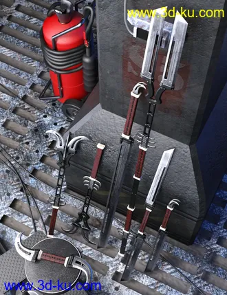 3D打印模型Blaze Weapons Collection的图片