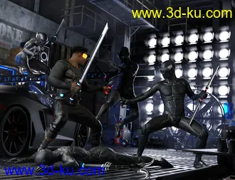 3D打印模型Blaze Weapons Collection的图片