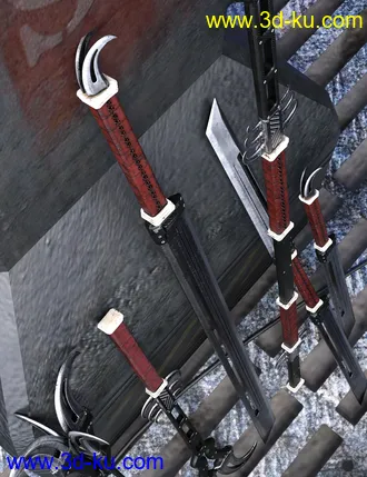 3D打印模型Blaze Weapons Collection的图片