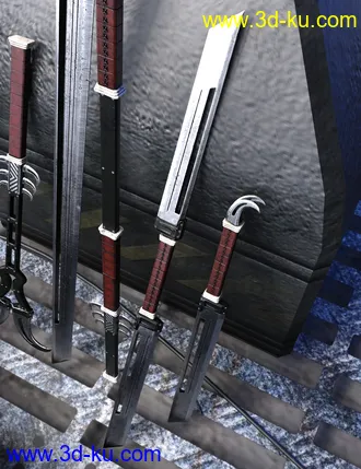 3D打印模型Blaze Weapons Collection的图片