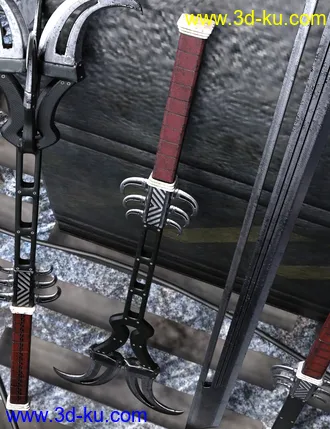 3D打印模型Blaze Weapons Collection的图片