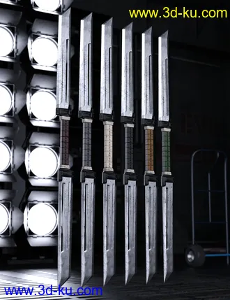 3D打印模型Blaze Weapons Collection的图片