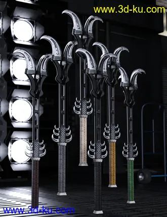 3D打印模型Blaze Weapons Collection的图片