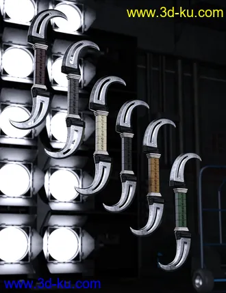 3D打印模型Blaze Weapons Collection的图片