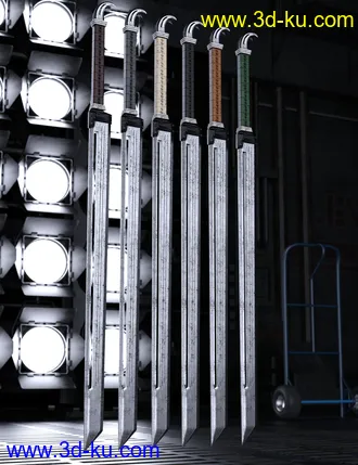 3D打印模型Blaze Weapons Collection的图片