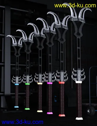 3D打印模型Blaze Weapons Collection的图片