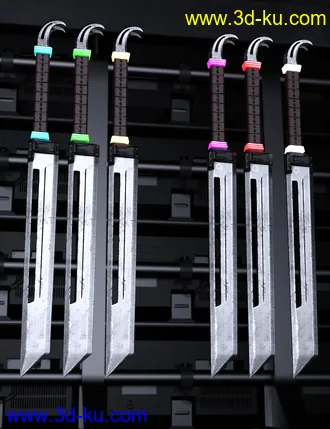 3D打印模型Blaze Weapons Collection的图片