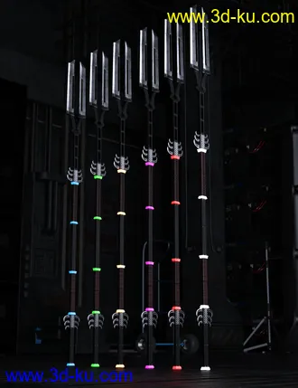 3D打印模型Blaze Weapons Collection的图片