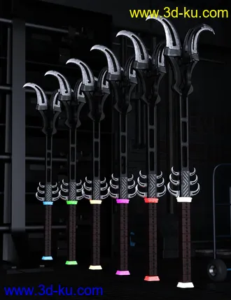 3D打印模型Blaze Weapons Collection的图片