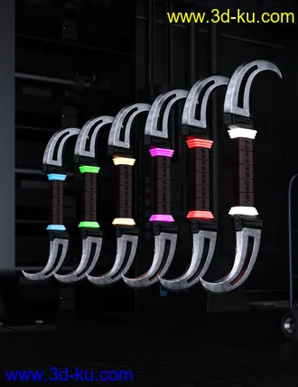 3D打印模型Blaze Weapons Collection的图片