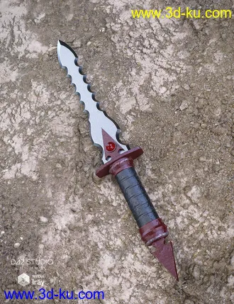 3D打印模型Bloodstone Weapons的图片