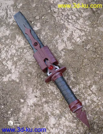 3D打印模型Bloodstone Weapons的图片