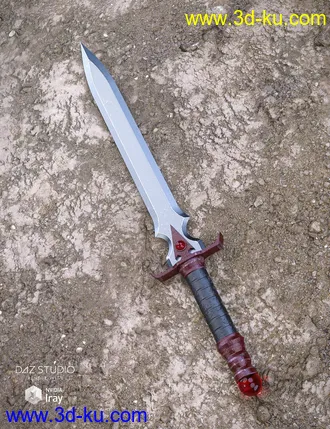 3D打印模型Bloodstone Weapons的图片
