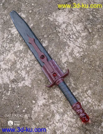 3D打印模型Bloodstone Weapons的图片