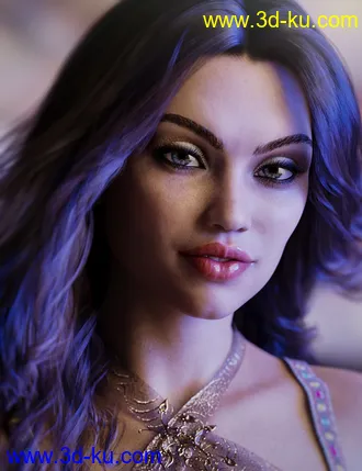 3D打印模型Bloom HD for Genesis 8.1 Female的图片