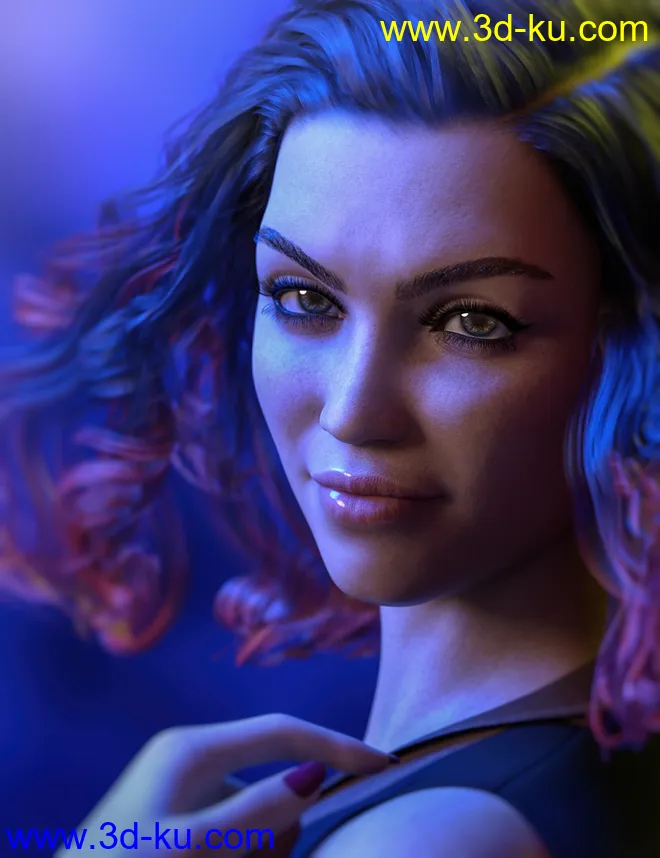 Bloom HD for Genesis 8.1 Female模型的图片2