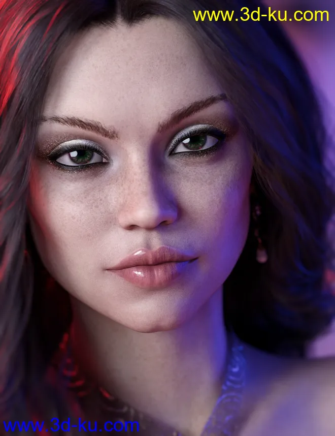 Bloom HD for Genesis 8.1 Female模型的图片4