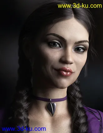 3D打印模型Bloom HD for Genesis 8.1 Female的图片