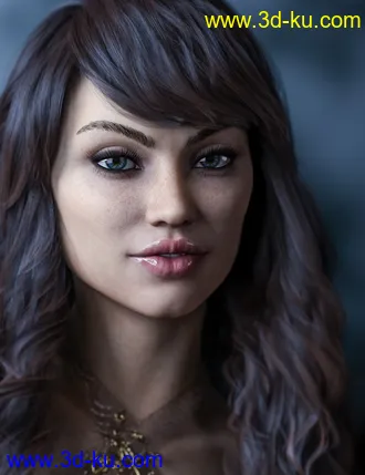 3D打印模型Bloom HD for Genesis 8.1 Female的图片