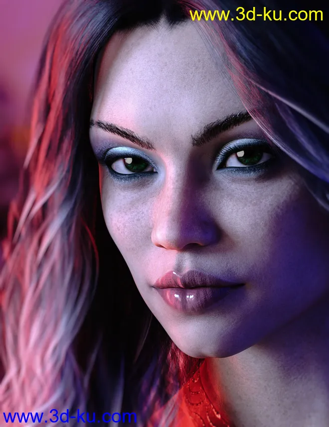 Bloom HD for Genesis 8.1 Female模型的图片8