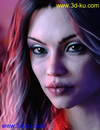 3D打印模型Bloom HD for Genesis 8.1 Female的图片