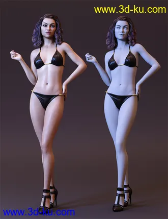 3D打印模型Bloom HD for Genesis 8.1 Female的图片