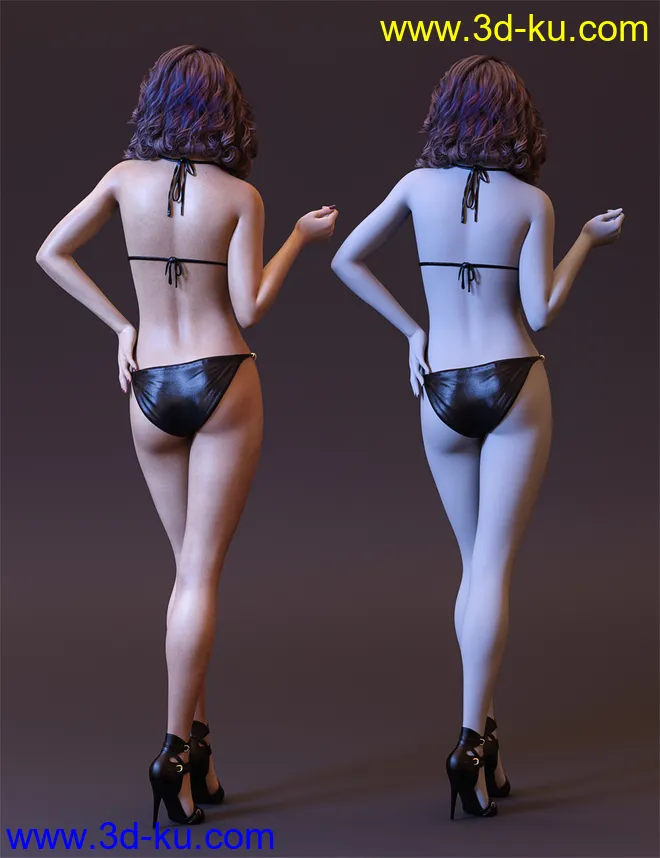 Bloom HD for Genesis 8.1 Female模型的图片13