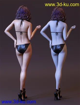 3D打印模型Bloom HD for Genesis 8.1 Female的图片