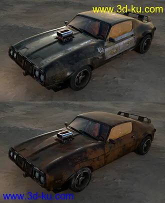 3D打印模型Blue Mamba Add-on Textures的图片