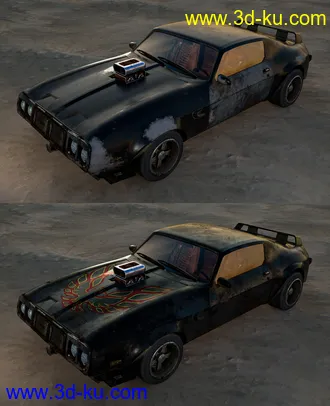 3D打印模型Blue Mamba Add-on Textures的图片